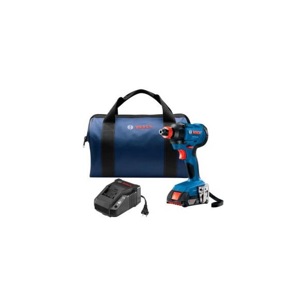 Bosch BOSCH GDX18V-1600B12 18V 1/4 In. & 1/2 In. Two-In-One Bit/Socket Impact Driver Kit GDX18V-1600B12 - main